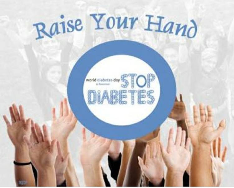 World diabetes day on (14-Nov-2017).